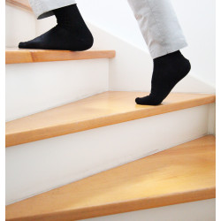 Chaussettes en fil d'écosse noires