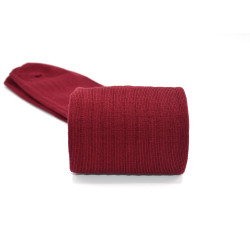 Chaussettes made in France en fil d'écosse bordeaux