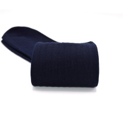 Chaussettes made in France en fil d'écosse marines