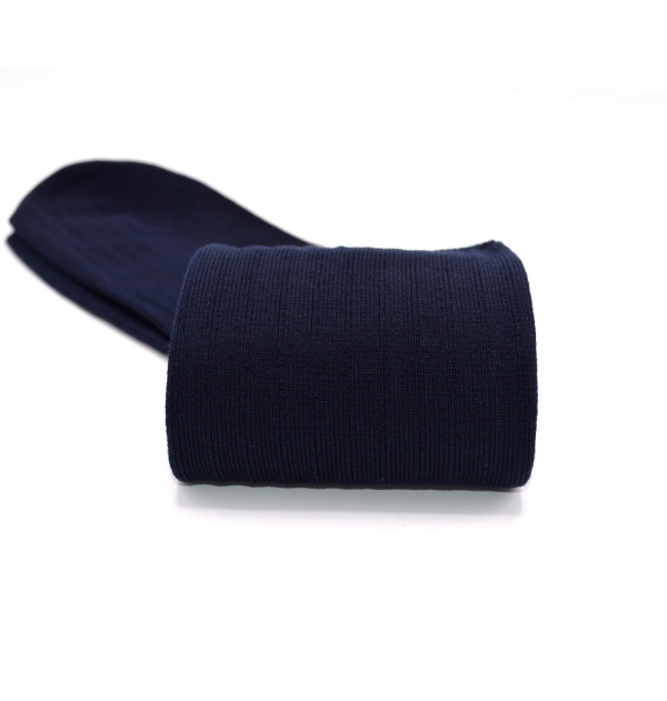 Mi-bas Bleu Marine