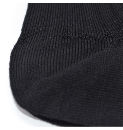 Chaussettes made in France en fil d'écosse noires
