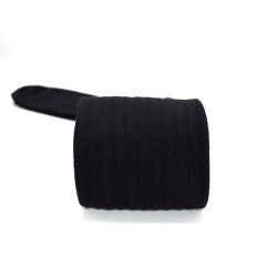 Chaussettes made in France en fil d'écosse noires