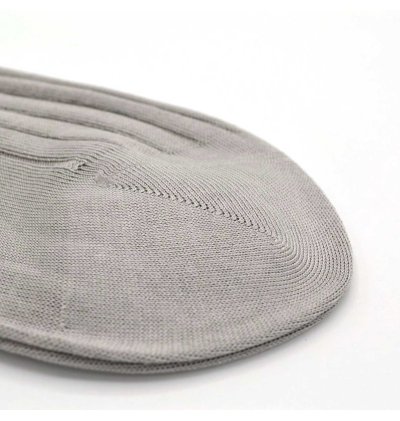chaussettes-montantes-mi-bas-unies-gris-glacier-en-pur-fil-d'écosse-remaillées-à-la-main-pour-hommes