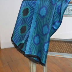 Echarpe-legere-violette-femme-homme-fibres-naturels-louisXIV-versailles