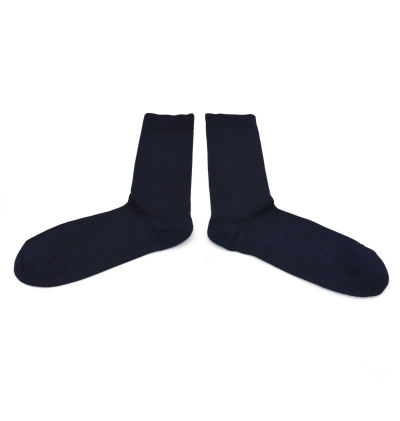 Coffret cadeaux Semainier de  Chaussettes made in france bleu marine
