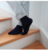 Coffret cadeaux Semainier de  Chaussettes made in france bleu marine