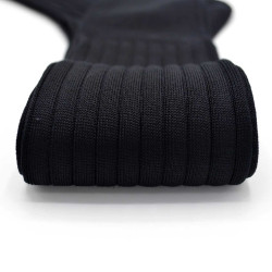 semainier de chaussettes-montantes hommes-mi-bas-unies-en-pur-fil-d'écosse-remaillées-à-la-main-pour-hommes