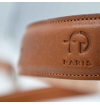 Ceinture-cognac-réglable-casual-chic-pour-hommes-en-cuir-pleine-fleur-grainé-surpiquée