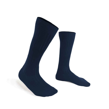 Mi-bas Bleu Marine