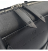 Porte-documents noir vegan homme 