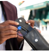 étui à lunettes vegan homme noir