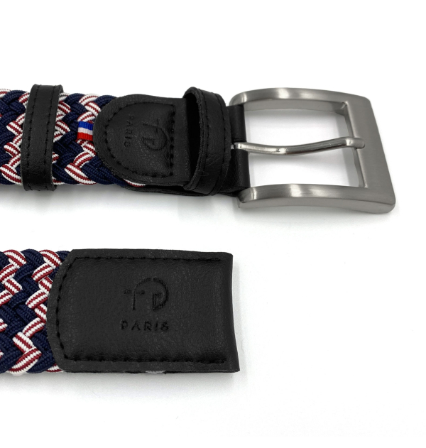 Ceinture Tressée tricolore...