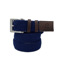 Ceinture Tressée marine