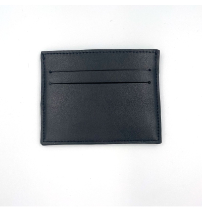porte cartes vegan noir marc de raisins