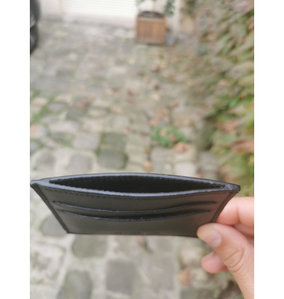 black vegan cardholder grape marc