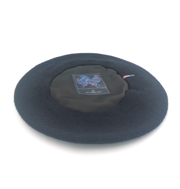 Navy blue beret