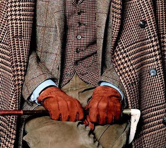 Accessoires pour homme gants en cuir v&eacute;ritable camel 