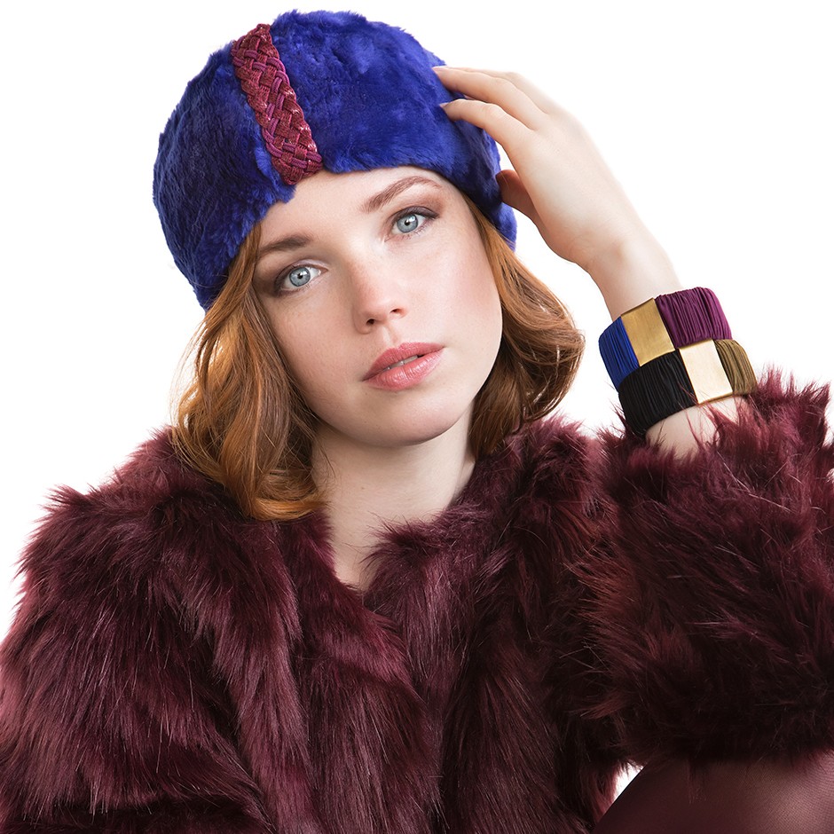 No&euml;l 2020 id&eacute;es cadeaux Bracelets en soie femmes made in Frane  et toque made in France